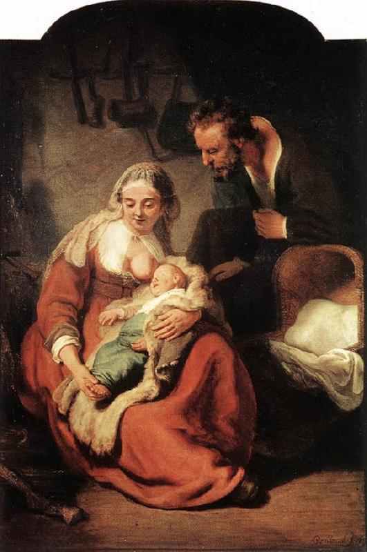 REMBRANDT Harmenszoon van Rijn The Holy Family x China oil painting art